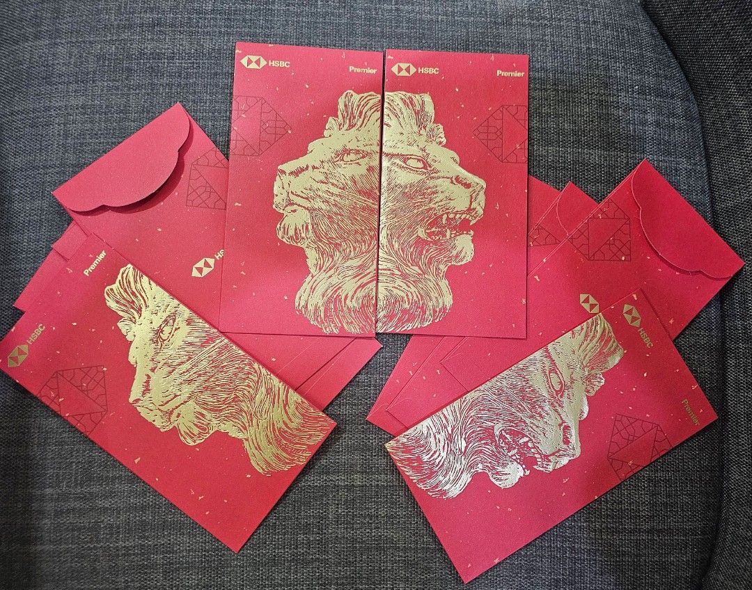 HSBC Premier[malaysia] 2025 red packet/angpow/ang pow/hong bao/sampul duit  raya, Hobbies & Toys, Stationery & Craft, Occasions & Party Supplies on  Carousell