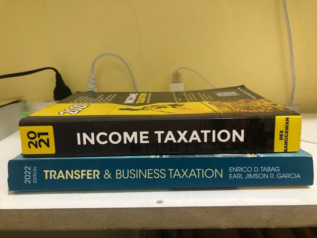 Income Taxation (Banggawan) and Transfer & Business Taxation (Tabag ...