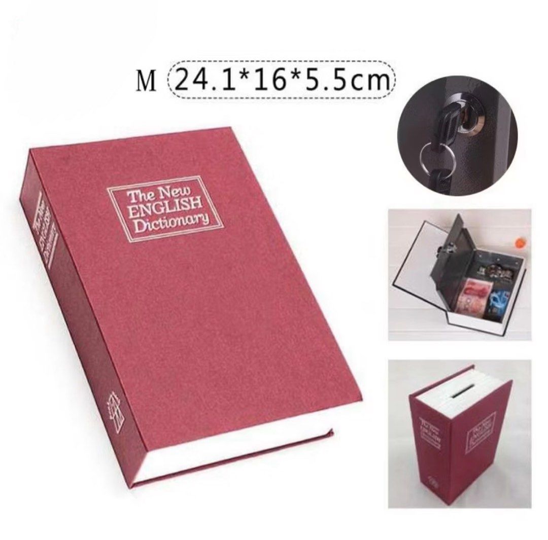 Key Lock Book Safe Storage Vault Box (Category: Safe) located in Manila. Submitted by mayrclosetphbackup (Listing ID 1347611626, Image 1). Description: with 2 keys what you see is what you get.