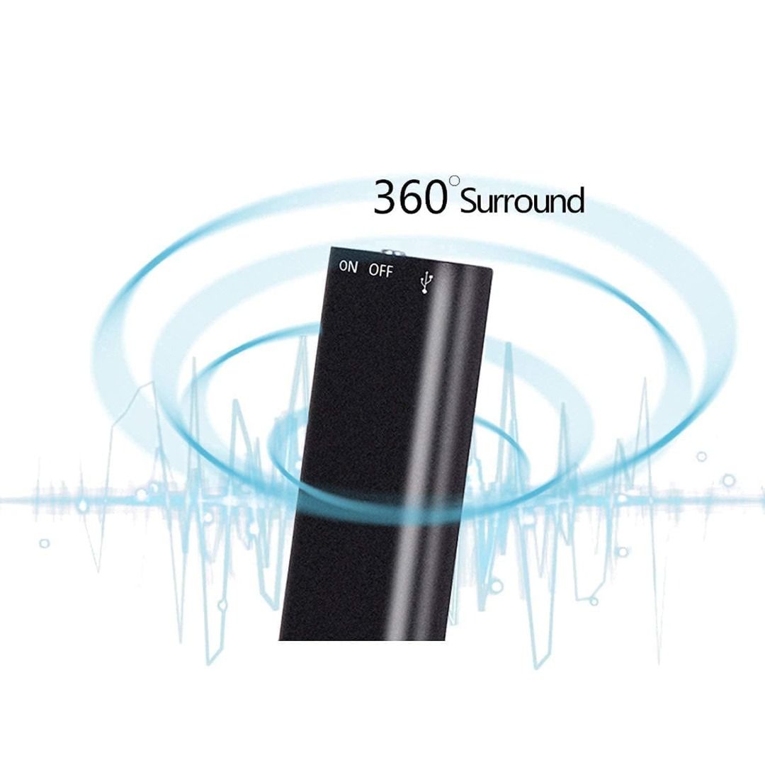 Mini Digital Voice Recorder With Built In 8GB Memory, Hidden Micro Digital Voice Audio Recorder with mp3 Music Player Playback62863086130563112