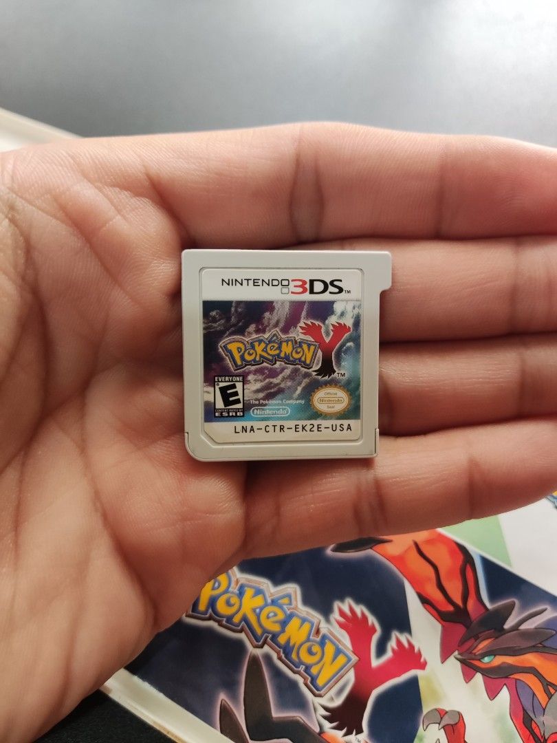 Pokemon Y (Nintendo 3DS) (Category: Nintendo) located in Bulacan. Submitted by jcswish (Listing ID 1347528952, Image 2). Description: For sale. Pokemon Y Has a minor issue with the case (check pics) Meet up around Sta. Maria Bulacan Please bring your own console for testing purposes..