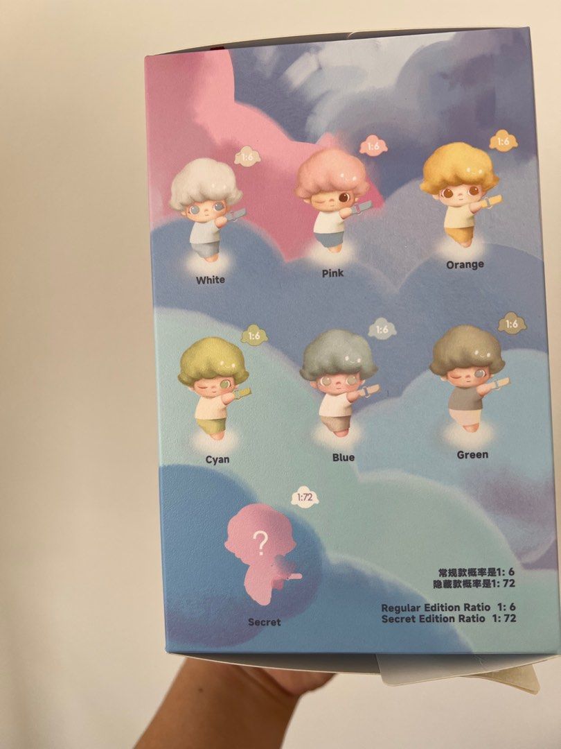 Popmart Dimoo My Cloud Companion Cyan (Category: Designer & Blind Box Toys) located in Makati City. Submitted by imajillyfish (Listing ID 1347516992, Image 2). Description: Dimoo My Cloud Companion Series Cyan Color Opened box at the bottom, sealed foil 📍Makati.