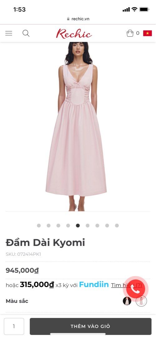 rechic.vn pink midi dress (Category: Dresses) located in Pasig City. Submitted by a9erz__ (Listing ID 1347649150, Image 1). Description: - bnwt and paper bag rechic pink midi dress - bought personally in ho chi minh for 935,000 VND - super ganda nito!!!! - actual pic and size chart posted - rfs: was gonna wear to a friend’s wedding but i changed my mind 😅.