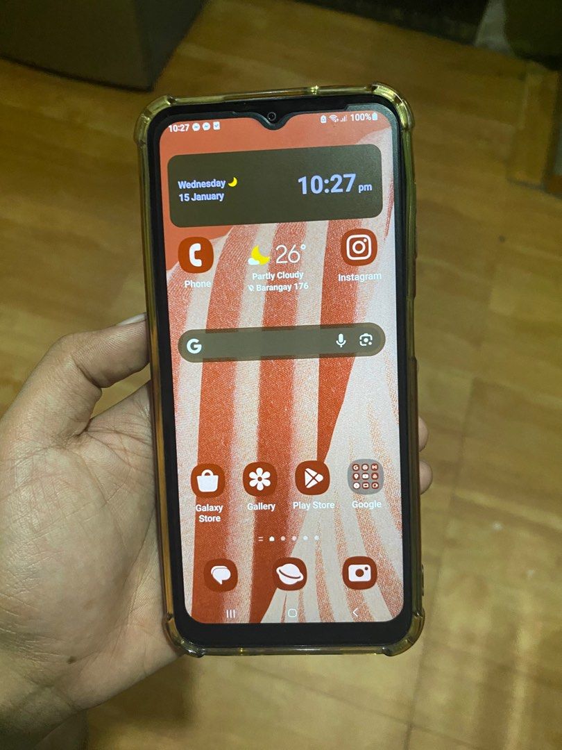 Samsung Galaxy A14 - 128 GB (Category: Samsung) located in Caloocan City. Submitted by linxclpx (Listing ID 1347622300, Image 3). Description: Samsung Galaxy A14 (Black) • Display: 6.6” PLS LCD, FHD+ (1080 x 2408) resolution • Processor: MediaTek Helio G80 • Storage & RAM: 128GB storage, 4GB RAM (expandable via microSD) • Cameras: • Rear: 50MP (main) + 5MP (ultra-wide) + 2MP (macro) • Front: 13MP selfie camera • Battery: 5000mAh with 15W fast cha