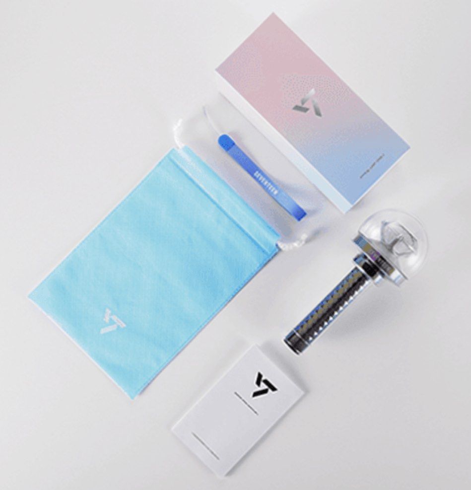 SEVENTEEN OFFICIAL LIGHTSTICK VERSION 3 Caratbong (Category: K-Wave Merchandise) located in Manila. Submitted by tiengcamille (Listing ID 1347640316, Image 3). Description: SEVENTEEN OFFICIAL LIGHTSTICK VERSION 3 Caratbong svt official merch 2880 BRAND NEW, ON HAND - synchs during concert and can connect to bluetooth app Includes: Outbox, Lightstick, Hand Strap, Manual can ship immediately once payment has been confirmed Mode of Payment: Bank Tra