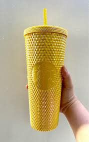 Starbucks 24oz Bling Sunshine Yellow