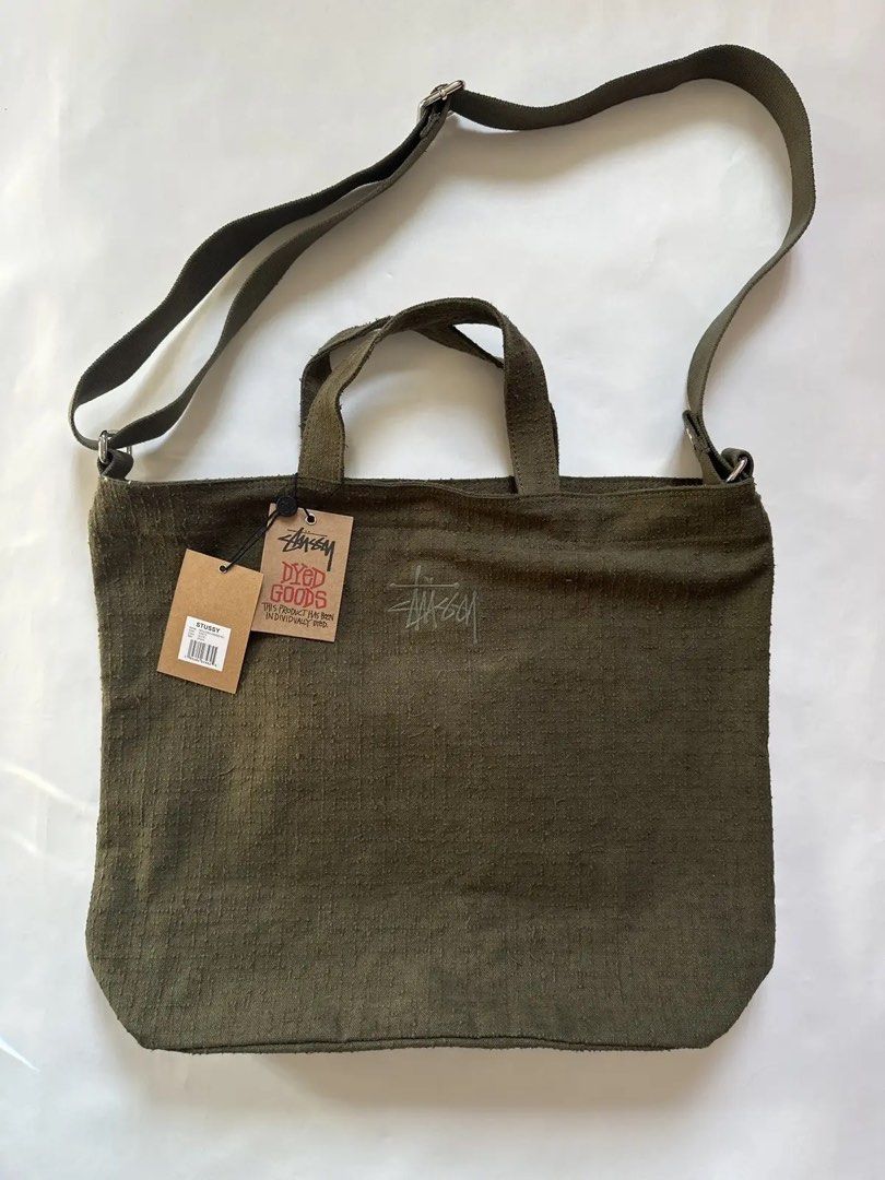 STUSSY NEEDLE PUNCH CROSSBODY BAG, Men's Fashion, Bags