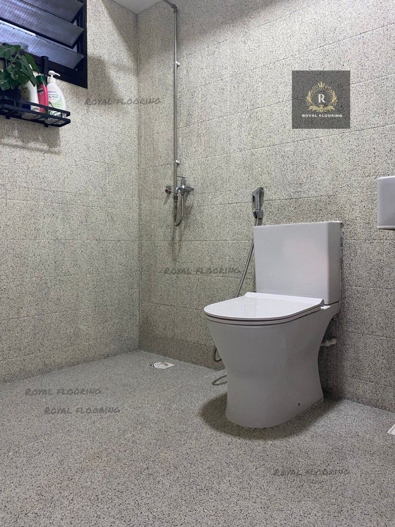 Epoxy flooring service | Durable floor coating | Seamless Flooring | Toilet tiles reno | waterproof epoxy coating service | Epoxy Flooring contractor Singapore | Experienced team | HDB, Condo, Landed, Bto friendly / Free Quote (Category: Epoxy Flooring) located in Singapore. Submitted by royal_flooring (Listing ID 1340984059, Image 2). Description: +65 8824 7243 Welcome to "ROYAL FLOORING" we provide painting and flooring service all over Singapo