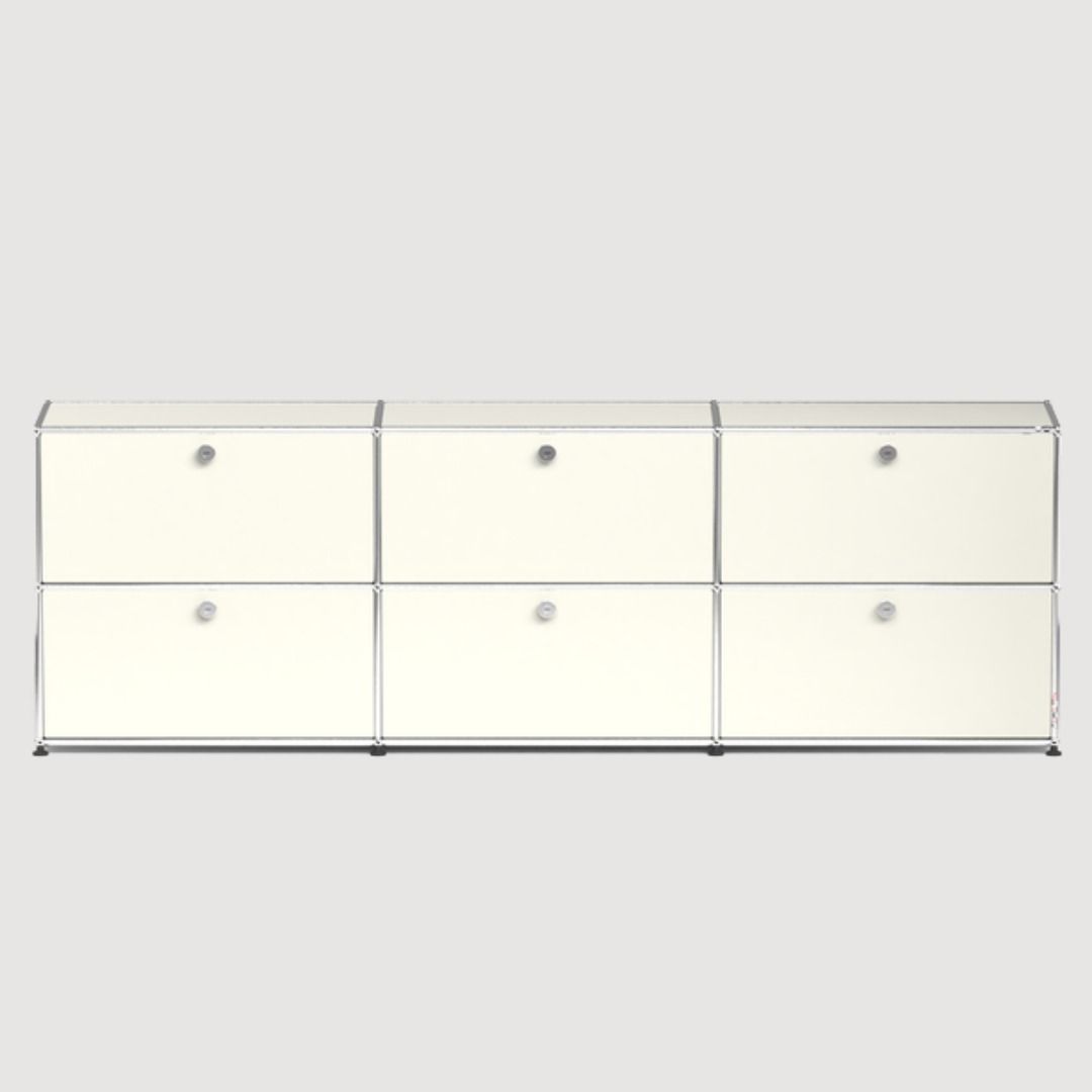 usm haller high board double row with door triple module, Furniture ...