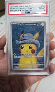Pikachu Van Gogh PSA 10, Hobbies & Toys, Toys & Games on Carousell