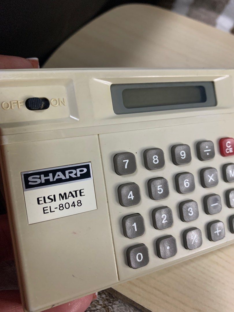 Vintage collectible sharp ELSI mate abacus calculator (Category: Office & Business Technology) located in Cabanatuan. Submitted by mjluxxejapan (Listing ID 1347654151, Image 2). Description: Fixed price.details posted Mahal s online yan D ko po natest kng working ung calcu kasi wala ako same batt nyan kaya as is item.. last pic for reference only ctto .