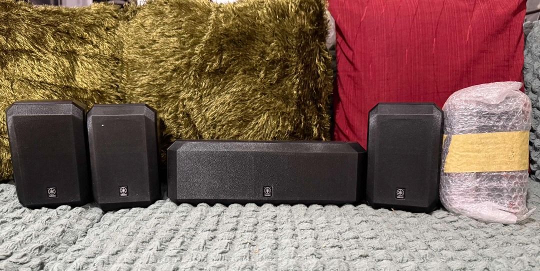 Yamaha NS-AP2600BL (Category: Soundbars, Speakers & Amplifiers) located in Manila. Submitted by imet88 (Listing ID 1347604603, Image 2). Description: Yamaha NS-AP2600BL 5 Speaker Audio System 4 Satellite & 1 Center Channel The Yamaha NS-AP2600BL Home Theater Speaker System will let you enjoy music and videos with theater-like surround sound. Includes 4 satellite speakers and one center-channel speaker, this home theater speaker system gives you r