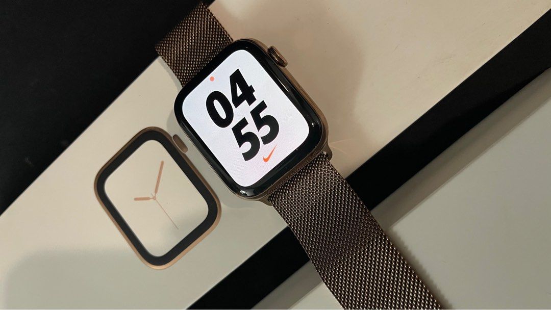 Apple Watch Series 44mm GOLD STAINLESS STEEL (highest spec and rare)