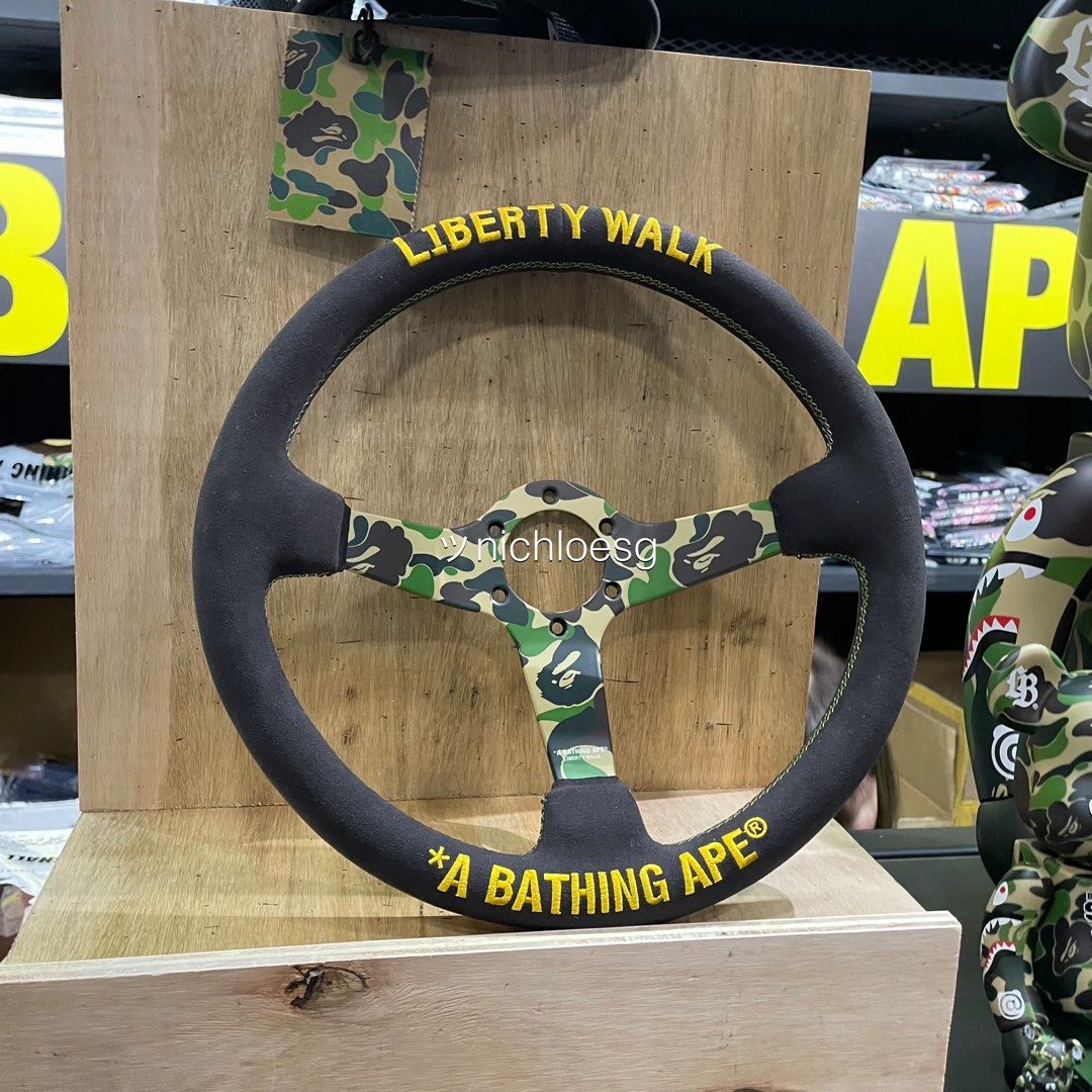A BATHING APE LIBERTY WALK ハンドル Bape X LibertyWalk Steering Wheel | eBay