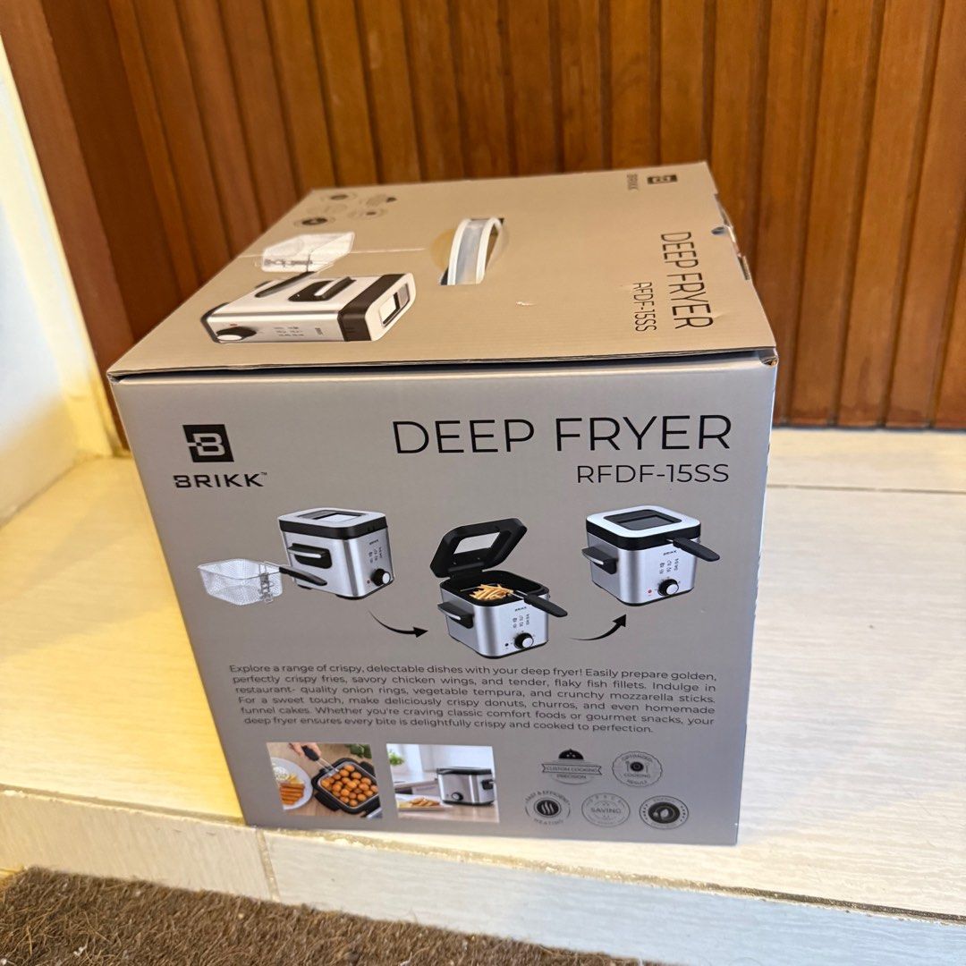 Brikk deep fryer (Category: Fryers) located in Quezon City. Submitted by _espirituangela (Listing ID 1347752459, Image 2). Description: .