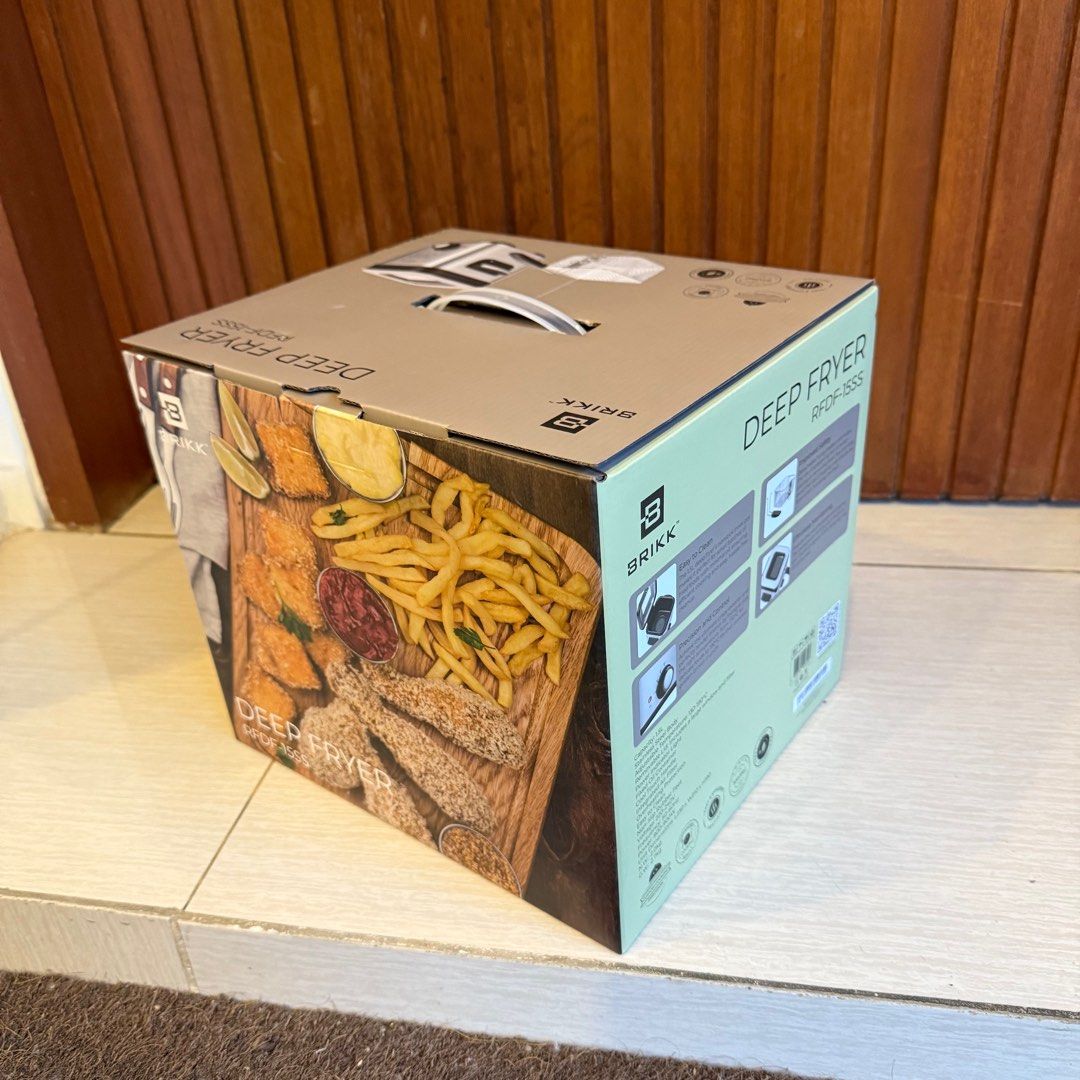 Brikk deep fryer (Category: Fryers) located in Quezon City. Submitted by _espirituangela (Listing ID 1347752459, Image 3). Description: .
