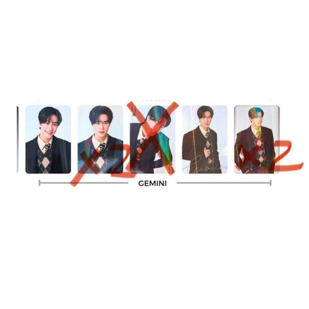 GMMTV FANFEST 2025 Japan Gemini random卡小卡隨機卡, 興趣及遊戲, 收藏品及紀念品, 明星周邊-  Carousell