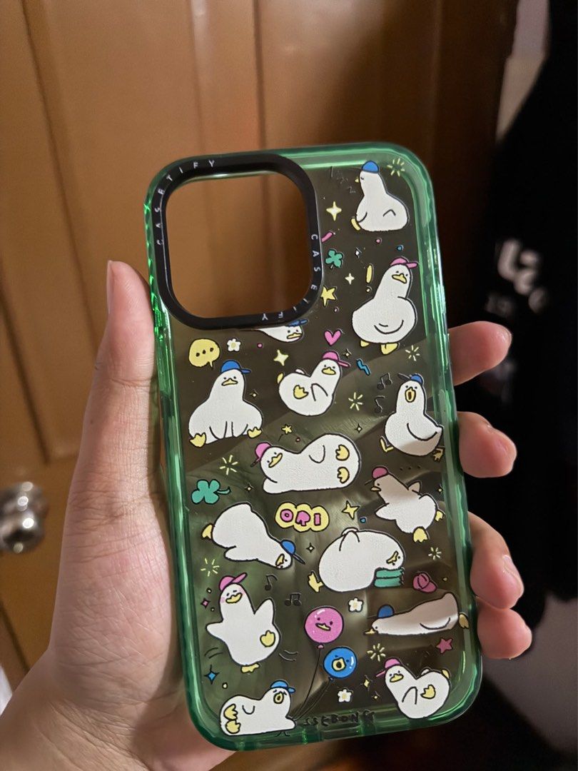 Iphone 14 Pro Max Casetify Cases (Category: Cases & Sleeves) located in Quezon City. Submitted by eiyji (Listing ID 1347835031, Image 3). Description: Iphone 14 Pro Max Casetify Cases hindi po siya authentic Castify can sell po as pack or if you want to 200 each Declutter lang since nag change phone RFS: upgraded to Iphone 16.