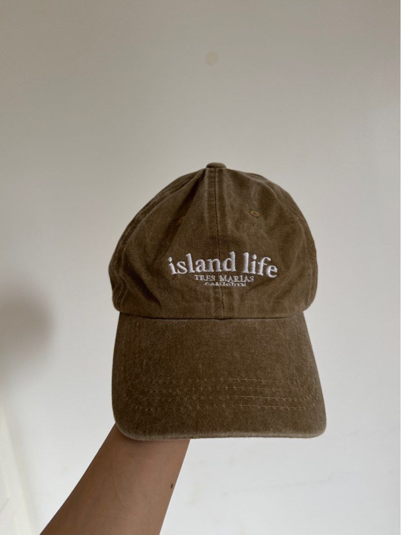 Island Life Cap from Tres Marias (Category: Caps & Hats) located in Butuan. Submitted by notcwp (Listing ID 1347687613, Image 1). Description: original price ₱350 @tresmarias.camiguin on ig.