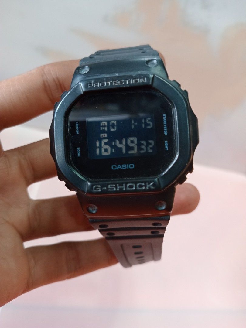 Jam G shock casio DW- 5600BB Original