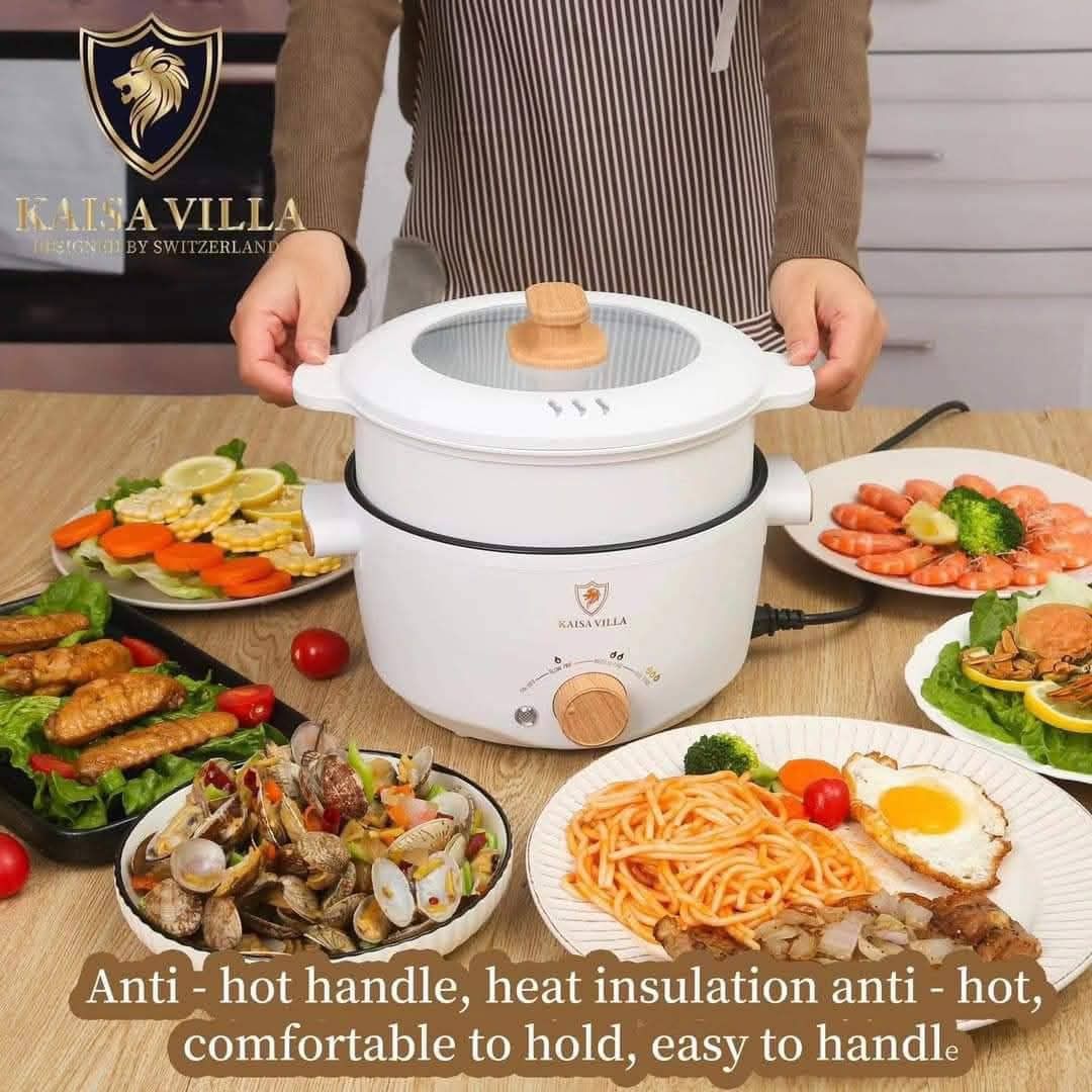 Kaisa Villa Multifunction Electric Cooker (Category: Cookers) located in Caloocan City. Submitted by onlineshoppersph (Listing ID 1347719123, Image 3). Description: ✅100% Brand New ✅Good Quality Cash On Deliver - Metro Manila - Delivery Fee/Handling Fee shouldered by BUYERS - DF/HF depends on BUYERS Location Thank You.