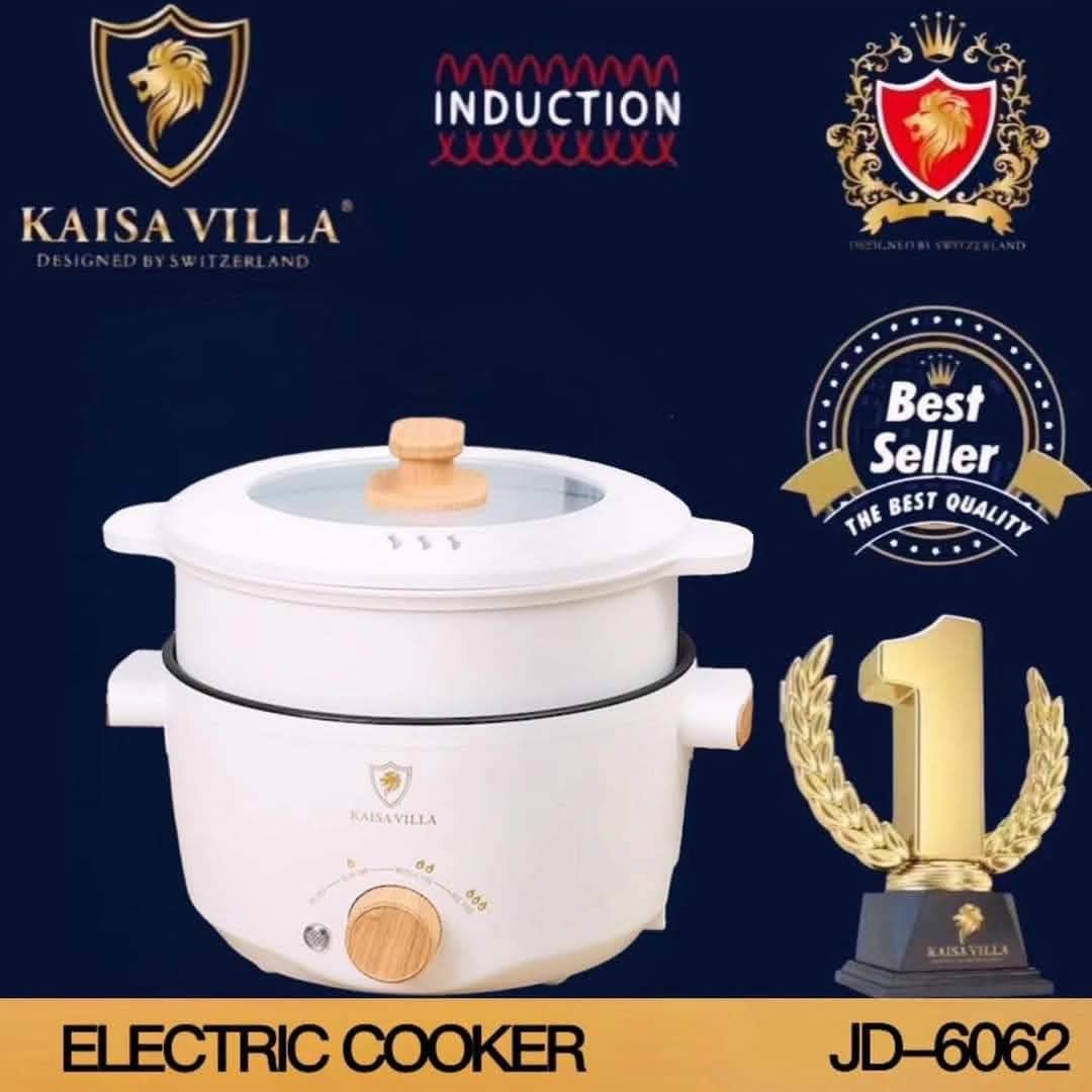 Kaisa Villa Multifunction Electric Cooker (Category: Cookers) located in Caloocan City. Submitted by onlineshoppersph (Listing ID 1347719123, Image 2). Description: ✅100% Brand New ✅Good Quality Cash On Deliver - Metro Manila - Delivery Fee/Handling Fee shouldered by BUYERS - DF/HF depends on BUYERS Location Thank You.