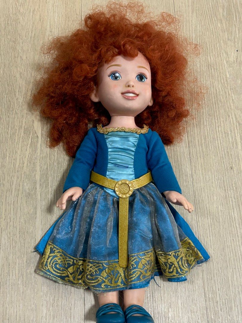Merida Disney Brave Doll (Category: Figurines & Statues) located in Pasig City. Submitted by declutter_sparkjoy (Listing ID 1347814949, Image 1). Description: Merida Disney Brave Doll (only) Original from the US.