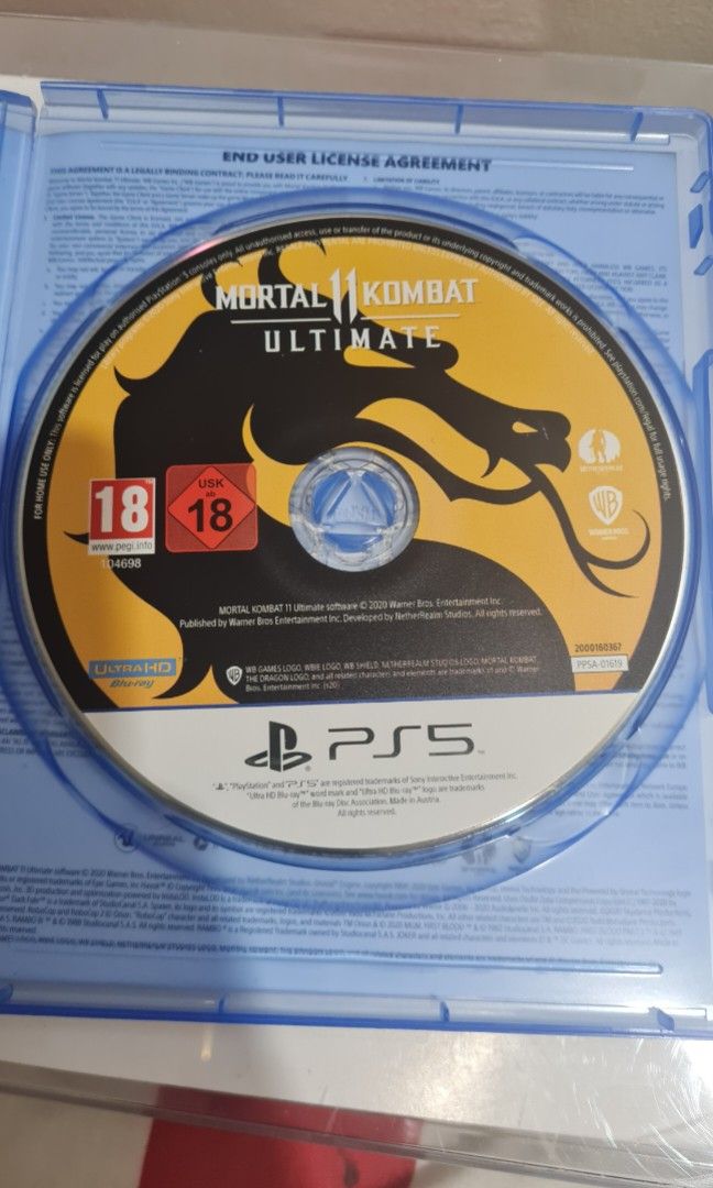 Mortal Kombat 11 Ultimate PS5 (Category: PlayStation) located in San Juan City. Submitted by declutter1990 (Listing ID 1347778296, Image 2). Description: .