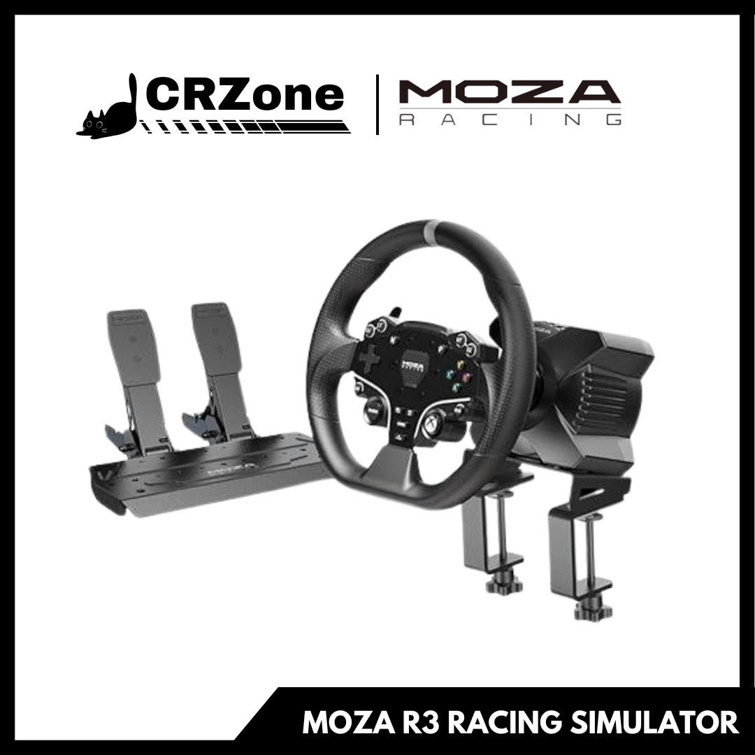 Moza R3 3.9NM Racing Simular Set Base+Wheels+Pedals Bundle FANATEC SIM ...