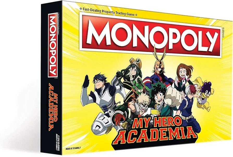 My Hero Academia [MHA] Monopoly, Hobbies & Toys, Toys & Games on Carousell
