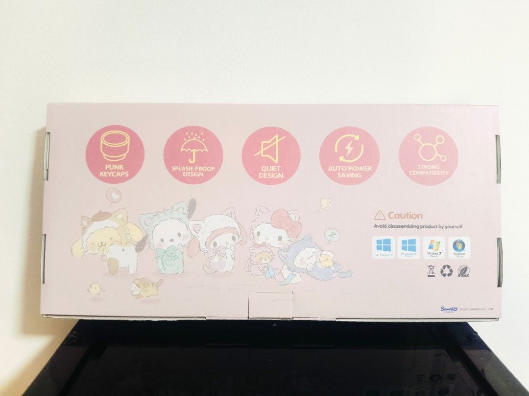 [NEW] Authentic Sanrio Characters Wireless Keyboard, Computers & Tech ...