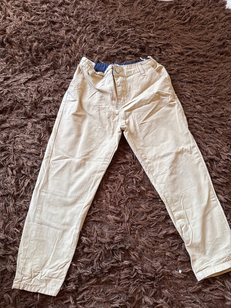 OshKosh Kids Suspender Pants Brown Age 3T