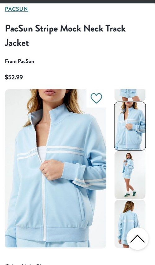 Pacsun Track Jacket (Category: Coats, Jackets and Outerwear) located in Manila. Submitted by sukkiri_declutter (Listing ID 1347769315, Image 3). Description: Med. From US. OFFER MEASN SOLD. Please wag magsend ng offer tapos niglang walang time and walang reply. Please lets not waste each others time. .