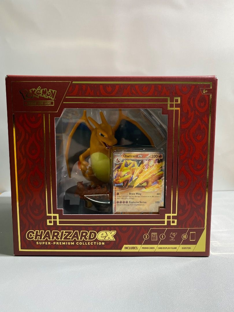 [SOLD] Pokemon TCG Charizard ex Super Premium Collection Box (Sealed ...