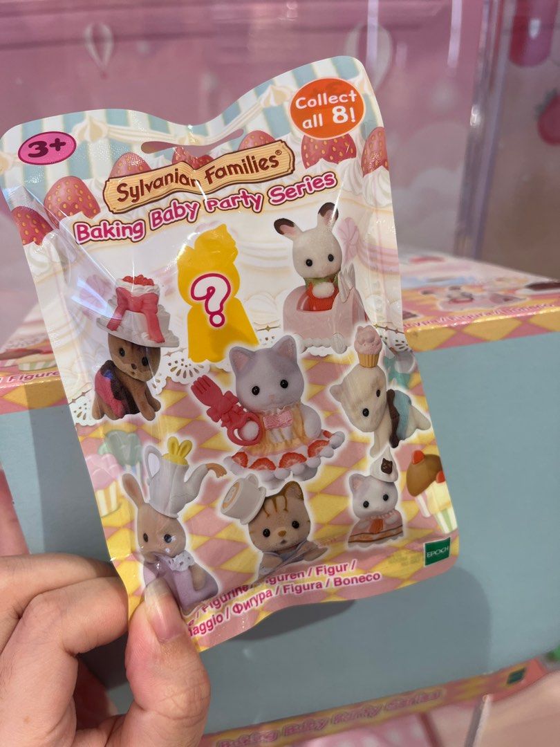 Sylvanian Families Baking Baby Party Series (Category: Kids Toys) located in Quezon City. Submitted by sq.29 (Listing ID 1347727451, Image 3). Description: 600 for 1 pack! Buy more packs = discount will be given! :).