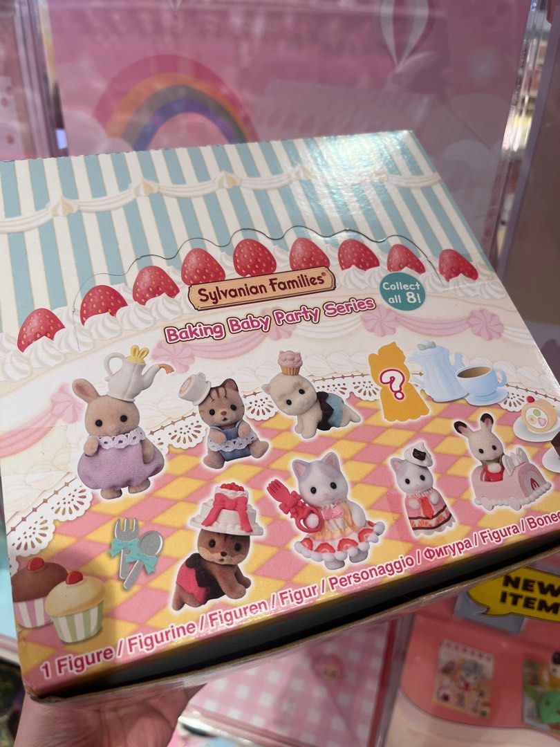 Sylvanian Families Baking Baby Party Series (Category: Kids Toys) located in Quezon City. Submitted by sq.29 (Listing ID 1347727451, Image 1). Description: 600 for 1 pack! Buy more packs = discount will be given! :).