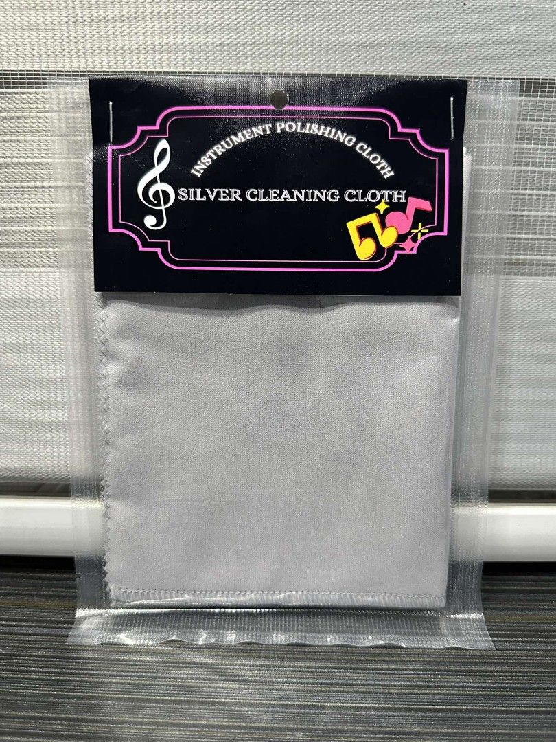 Trumpet Silver Cloth (Category: Musical Instruments) located in Manila. Submitted by musicman12 (Listing ID 1347669098, Image 2). Description: SILVER CLOTH : MUSICAL INSTRUMENT 🎷🎺 POLISHING CLOTH FLute Clarinet Saxophone Trumpet Trombone French Horn * Material : Cotton * Color : Grey & White * Two Cloth Cleaning System * Cleaning and Degreasing Cloth ( Grey ) * Polishing Cloth ( White ) * Dimension 30X25cm /11.81x9.84inch.