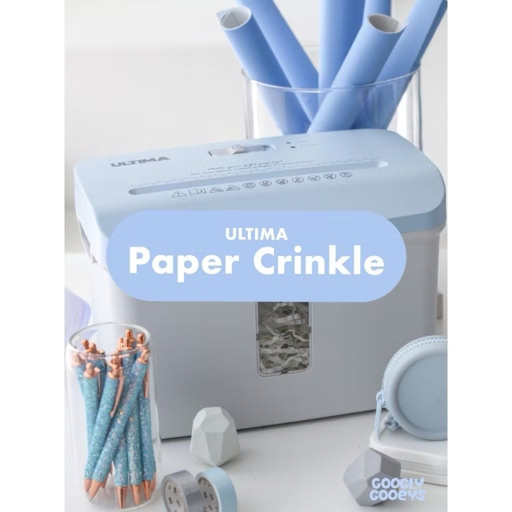 ULTIMA Paper Shredder Crinkle Machine (Category: Craft Supplies & Tools) located in Quezon City. Submitted by cb901 (Listing ID 1347701182, Image 1). Description: kakabili lang used for affiliate videos lang.