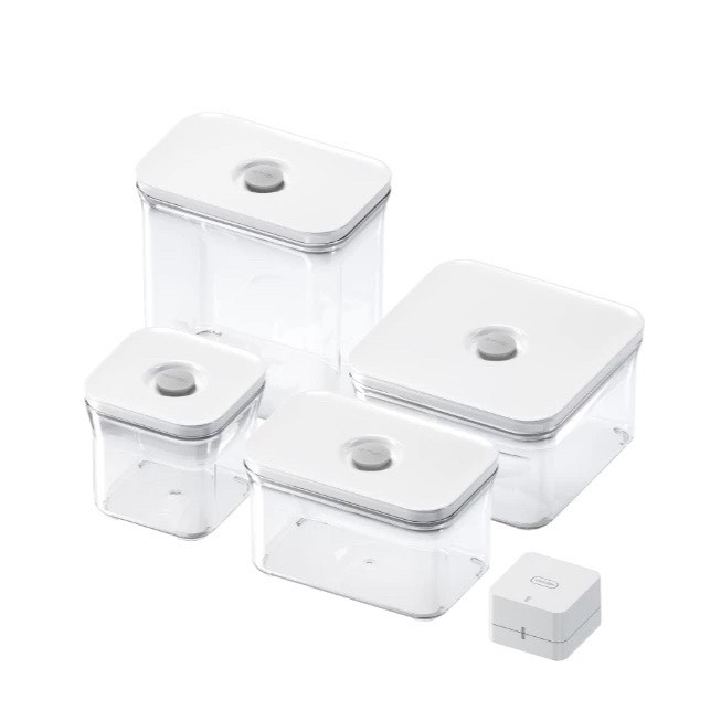 Vakuen Maha Starter Vacuum Food Container Set 5P/Set, Furniture & Home ...