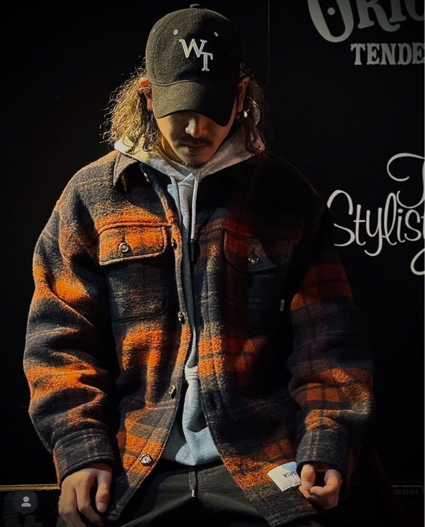 WTAPS 24AW WCPO 02 / JACKET / WOPL. MOSSER. TEXTILE(ORANGE), 男裝, 上身及套裝, 套裝-  Carousell