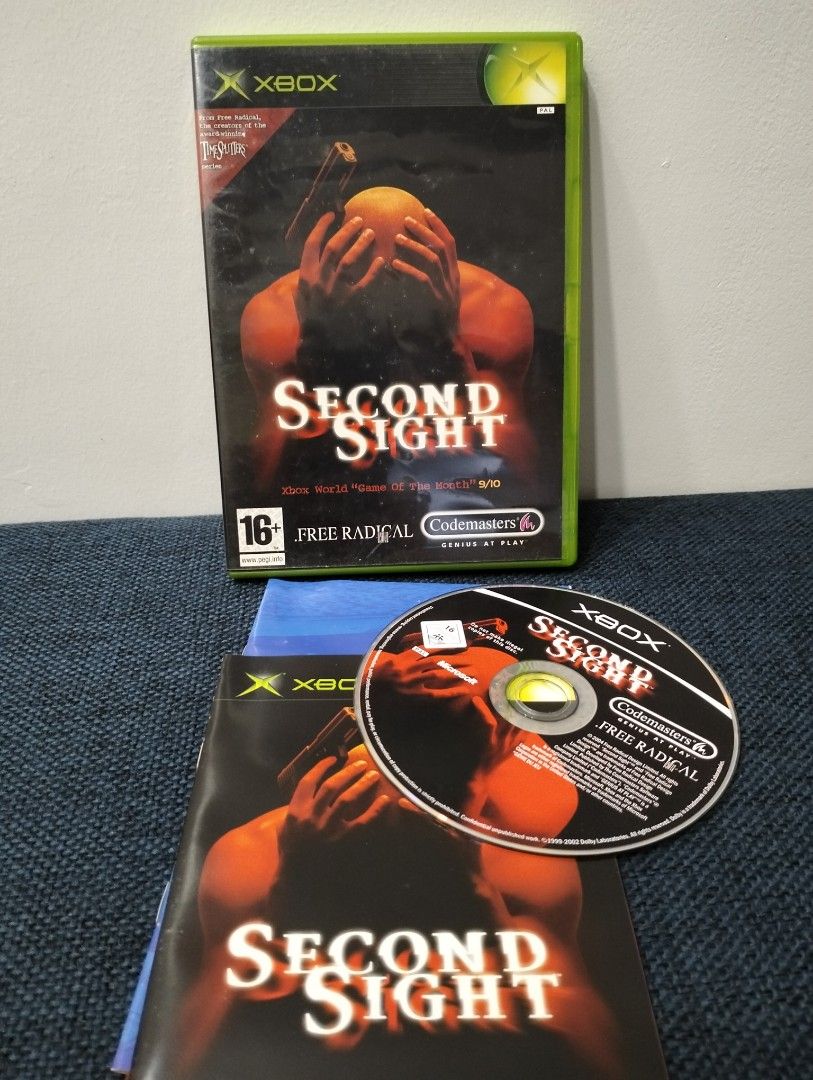 Xbox Second Sight, English, OG Xbox 2004 (Category: Xbox) located in Baguio. Submitted by bitsbaguio (Listing ID 1347735238, Image 1). Description: .