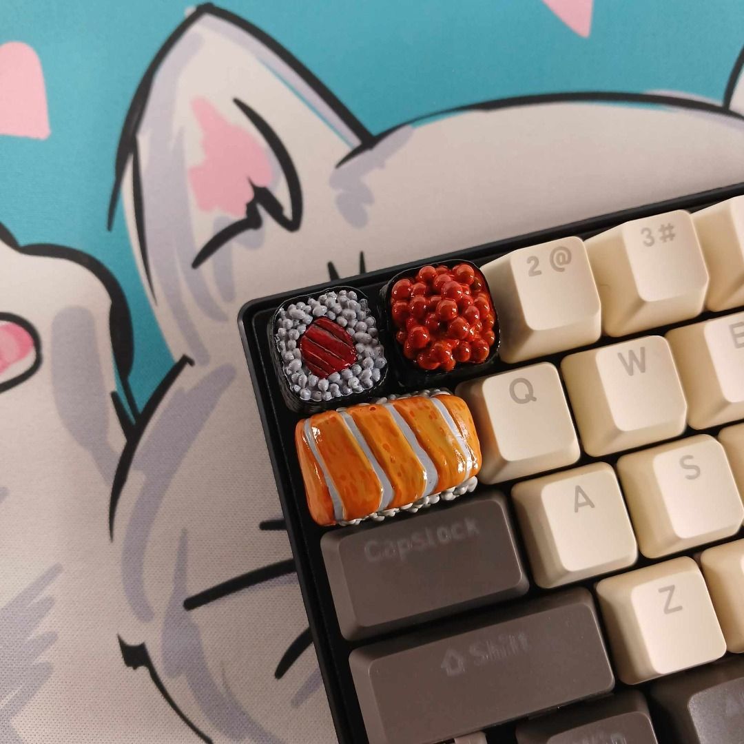 3d Printed Resin Keycaps for Sale: (Category: Computer Keyboard) located in Muntinlupa City. Submitted by southrage (Listing ID 1347894489, Image 3). Description: 3D Printed Resin Keycaps Hand Painted - 3D Printed Resin Keycaps Made from durable photosensitive resin. Replace your old and boring Keyboard Caps and bedazzle your keyboard now! Painted: 350 each Animals - Chicken Animals - Corgi (Bundle) Animals - Hedgehog Animals - Panda Animals - Sh
