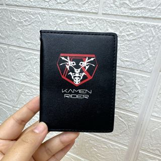 Japanese KAMEN RIDER SERIES Masked Rider Series Black Leather Octopus Card Holder629673735276811110