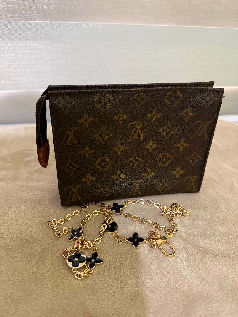 Authentic LV Monogram Toiletry Bag (Category: Luxury Bags & Wallets) located in Manila. Submitted by red08_2022 (Listing ID 1347892299, Image 1). Description: With organizer and accessory chain .