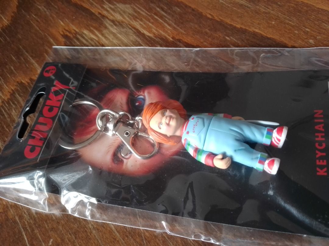 Chucky Child's Play Key Chain (Category: Western Merchandise) located in Paranaque City. Submitted by donjuan_thegreat (Listing ID 1348016725, Image 2). Description: Item is brand new, Never been used Purchased in Spain Material: PVC Dimensions: H 6 cm W 2.8 cm For pick-up at UPS 5 Parañaque or can ship at buyer´s expense #SDtoys #Chucky #Childsplay#keychain .
