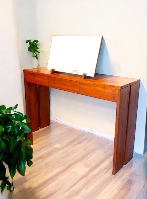 Scanteak console table discount