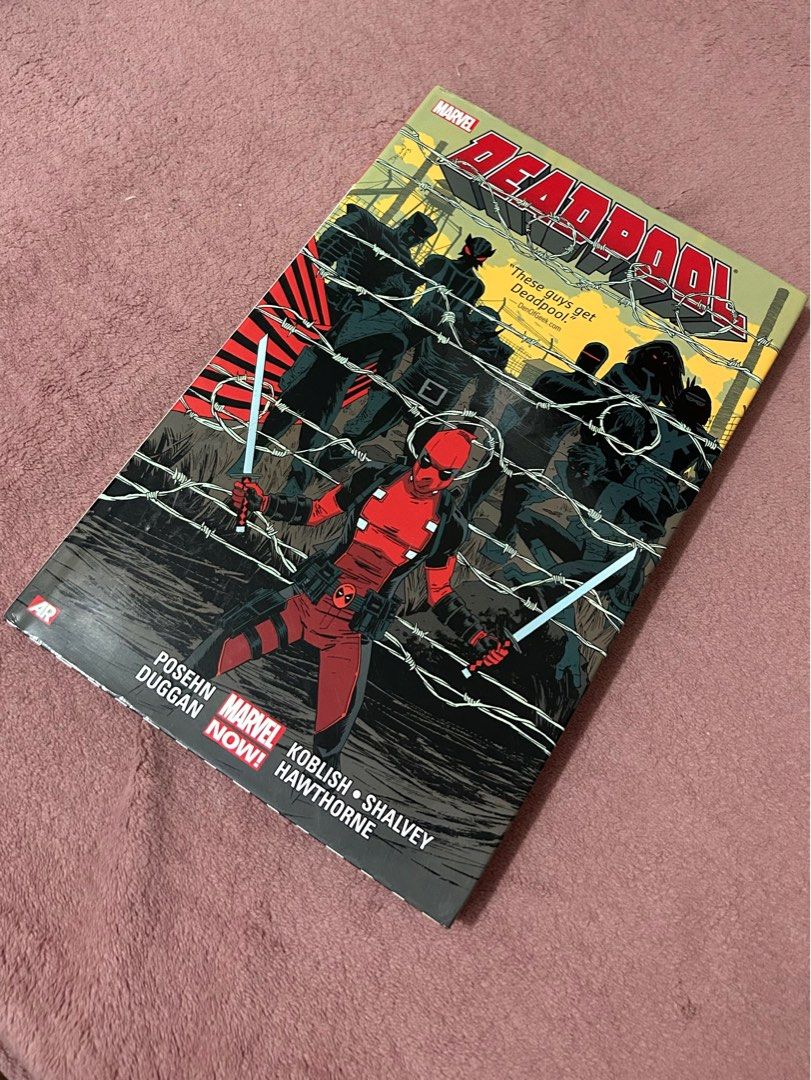 Deadpool Vols. 1 and 2 by Duggan (Category: Comics & Manga) located in Las Pinas. Submitted by alextolisora (Listing ID 1347953392, Image 3). Description: Take both for PhP1700 only. If Vol 1 or Vol 2 only, PhP 1000 each. SRPs in National Bookstore: PhP 1500 (Vol 1) and PhP 1450 (Vol 2). Shipping fee shouldered by buyer. .