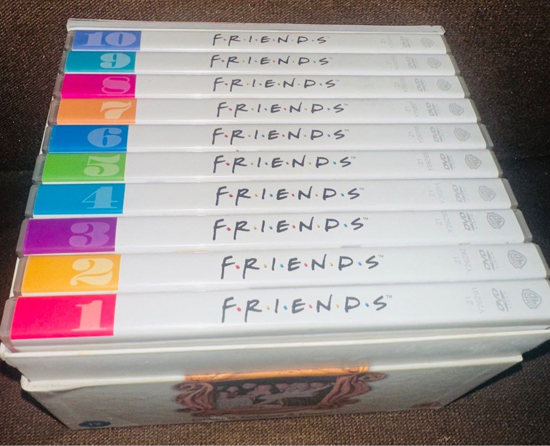 F.R.I.E.N.D.S/ Friends DVD (Category: CDs & DVDs) located in Quezon City. Submitted by 25zzz (Listing ID 1347891834, Image 2). Description: Complete season 💯 Authentic inclusion: episode guide book PM for more details.