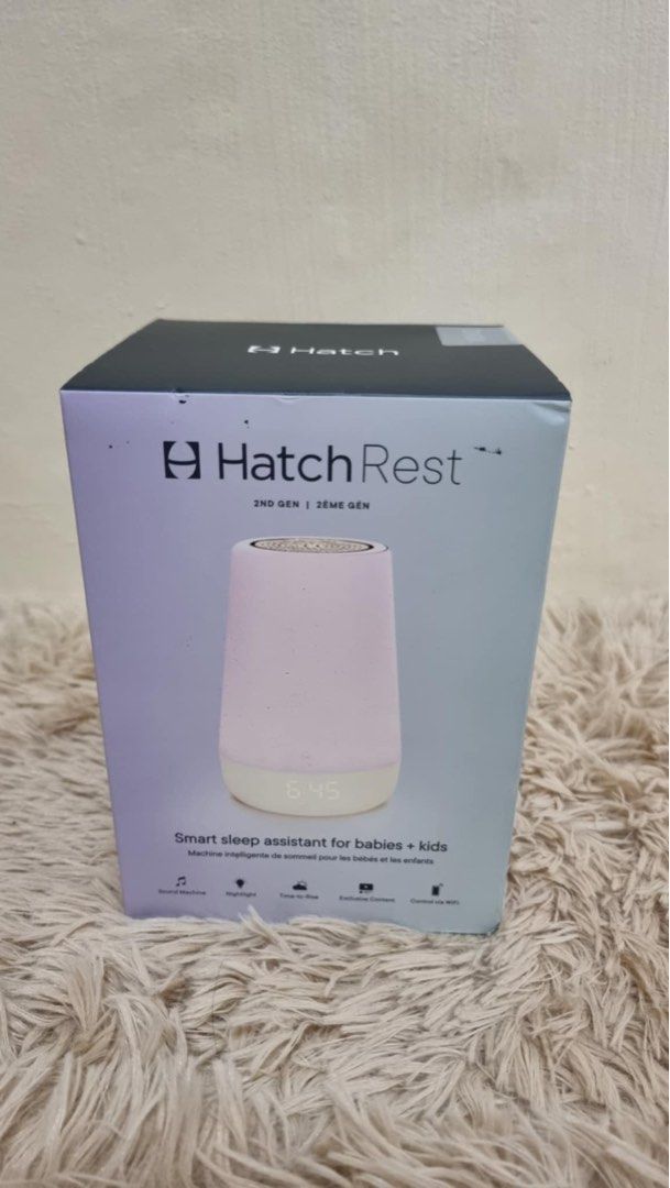 Hatch Rest 2nd Gen (Category: Baby Monitors) located in Angeles City. Submitted by momandbabyneedsph (Listing ID 1347958570, Image 1). Description: Hatch Rest 2nd Gen Brand new / Sealed 6,999.
