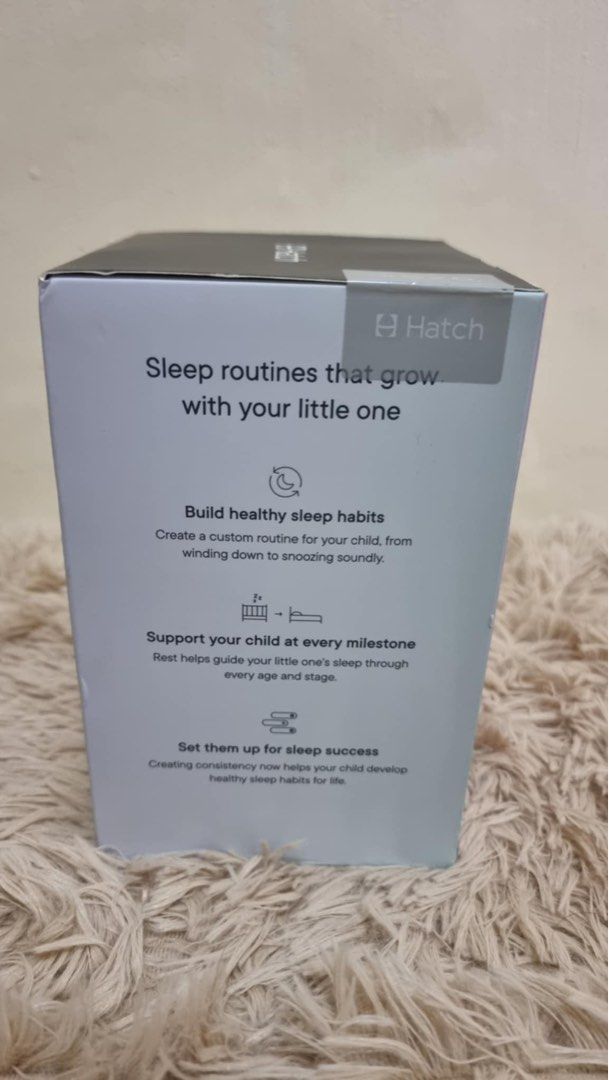Hatch Rest 2nd Gen (Category: Baby Monitors) located in Angeles City. Submitted by momandbabyneedsph (Listing ID 1347958570, Image 3). Description: Hatch Rest 2nd Gen Brand new / Sealed 6,999.